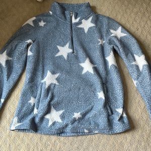 Mia & Tess star half zip